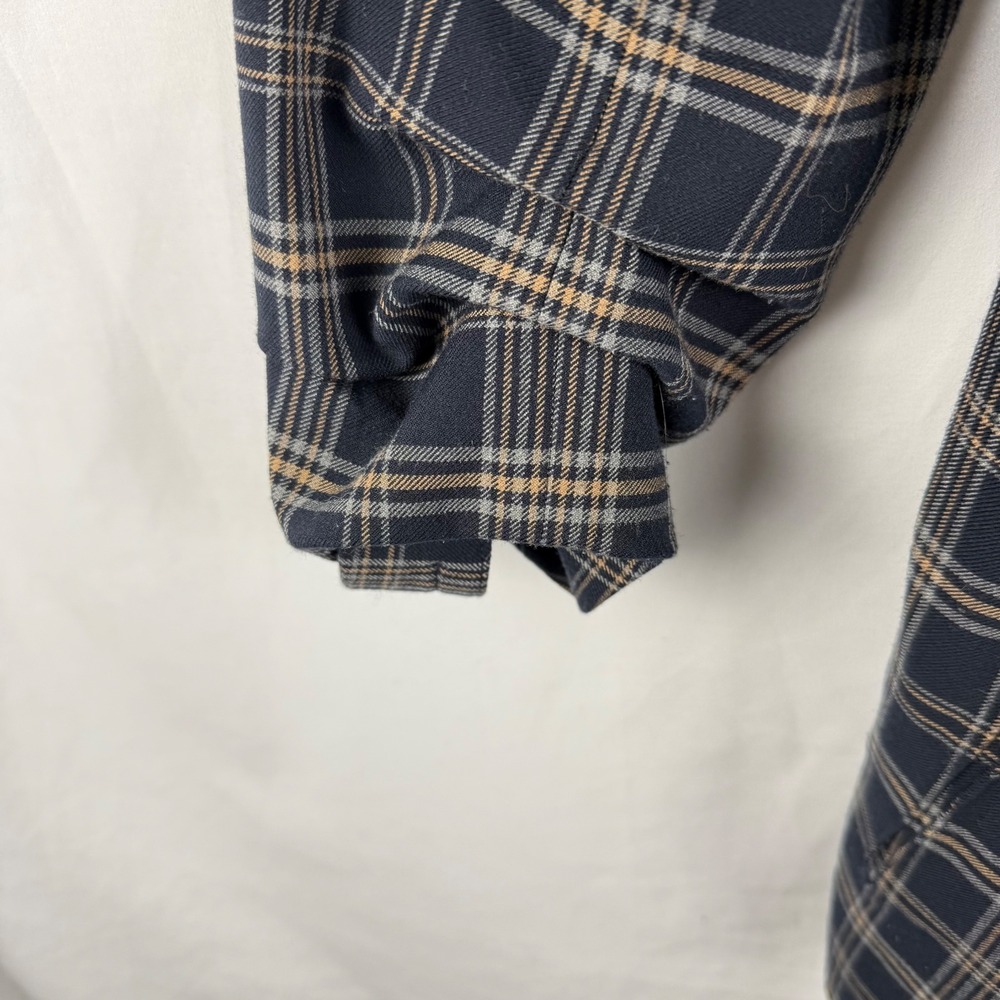 Aritzia Babaton Macauley Blazer Navy Blue Open Front Size 6 Preppy Corpcore Long - Picture 8 of 13